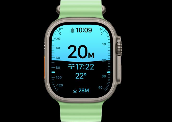 Apple Watch Ultra 3 este rezistent la apa