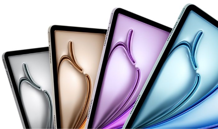 apple ipad air are display performant