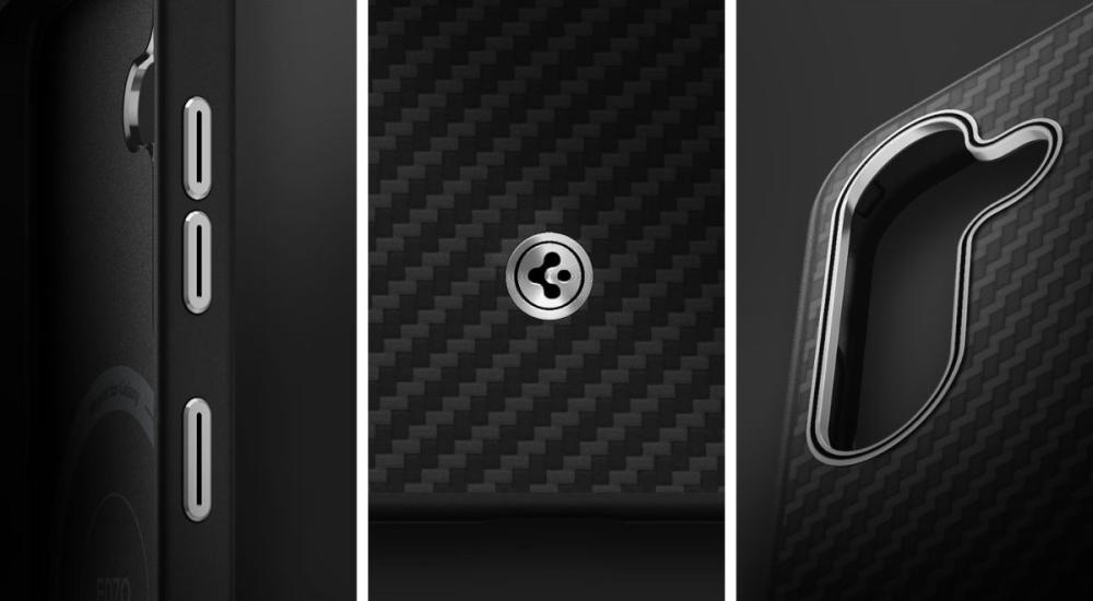 Husa Aramid Samsung Galaxy S25 S931 include hardware anodizat cu tăiere diamantată, oferind durabilitate ridicată și rezistență la coroziune, menținându-și aspectul impecabil în timp.