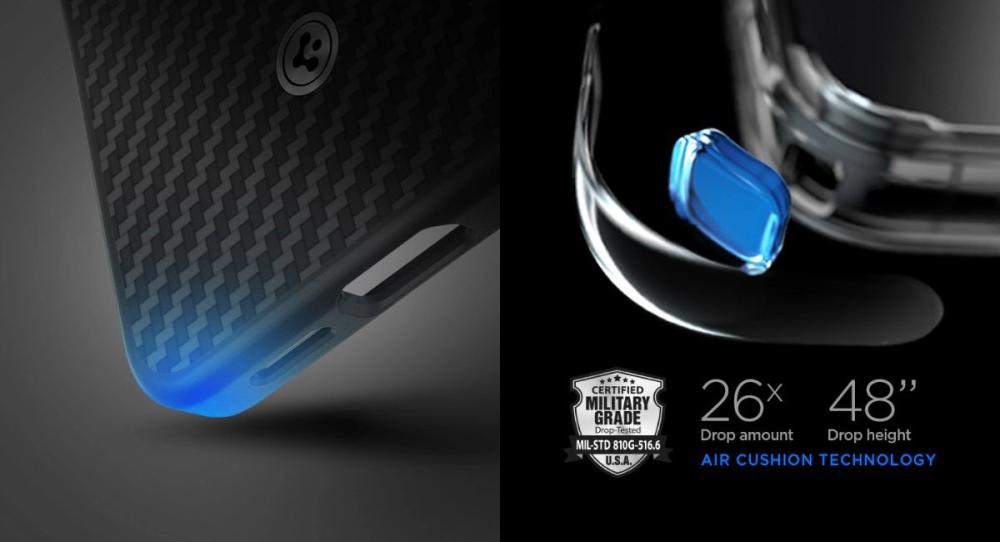 Husa Aramid Samsung Galaxy S25 S931 a fost certificată pentru protecție la căderi, iar tehnologia Air Cushion™ absoarbe impacturile din orice unghi, protejând eficient dispozitivul.