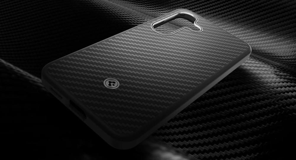Husa Aramid Samsung Galaxy S25 S931 are o carcasa dură, cu finisaj din fibră de carbon și accente rafinate.