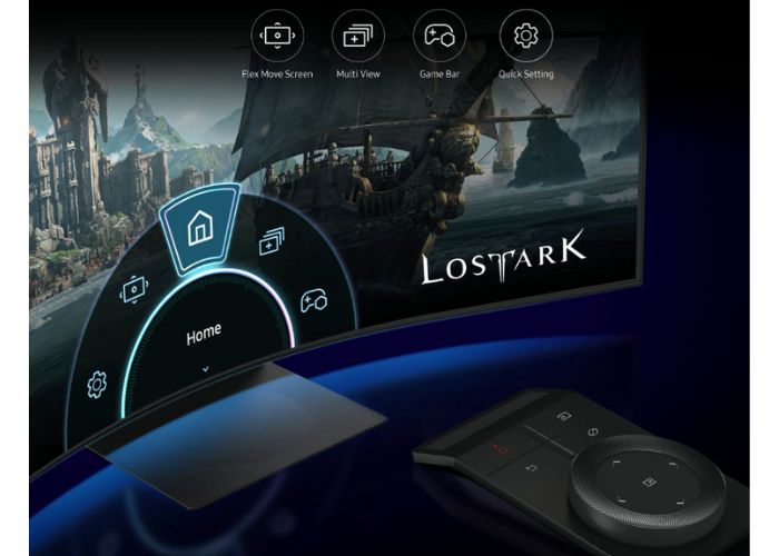 monitorul Samsung Odyssey Ark are ark dial