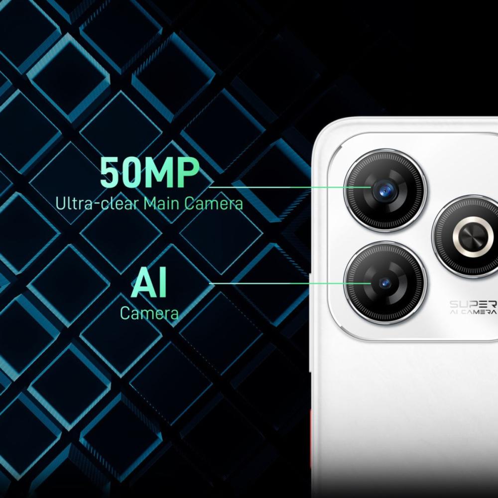 Camera duală de 50MP a Telefonului ZTE Blade A75 4G Dual SIM 128GB, îți permite să surprinzi frumusețea vieții cu ușurință.