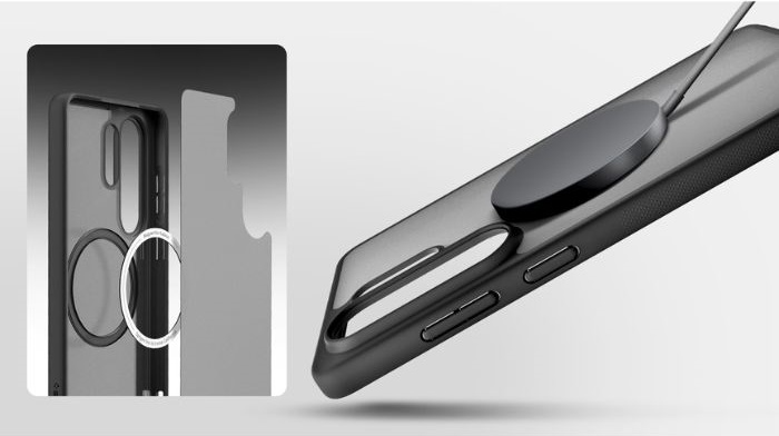 husa spigen capella pentru s26 ultra anti ingalbenire