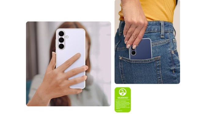 husa clear samsung galaxy s25 fe transparenta anti-ingalbenire