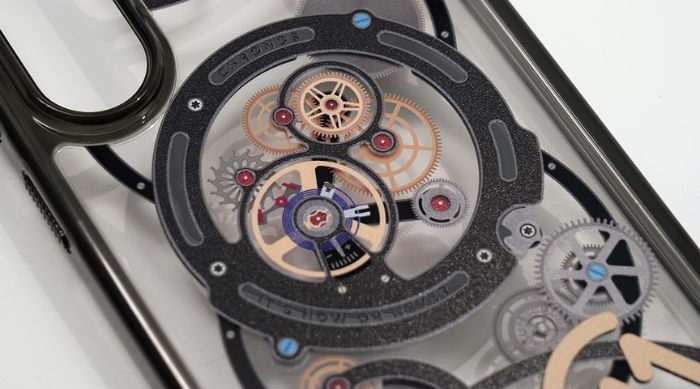 husa spigen magnet pentr s26 design ceas analog
