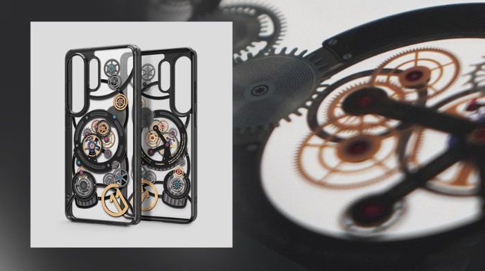 husa spigen magnet case pentru s26 ultra design ceas analog
