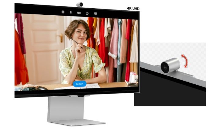 monitor samsung viewfinity 27 inch are camera 4k