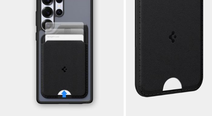 portofel magnetic spigen valentinus s usor de folosit