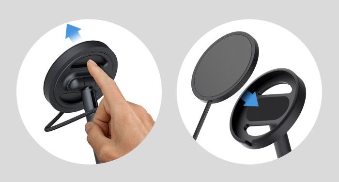 Stand pentru Încărcător Samsung Magnetic Wireless 25W ajustabil