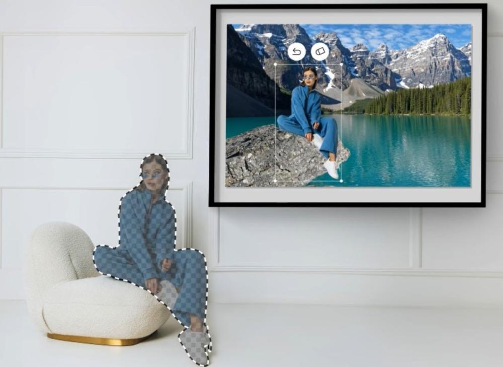 Editează imaginile rapid și usor cu funcția AI a telefonului Samsung Galaxy Z Fold6 F956.
