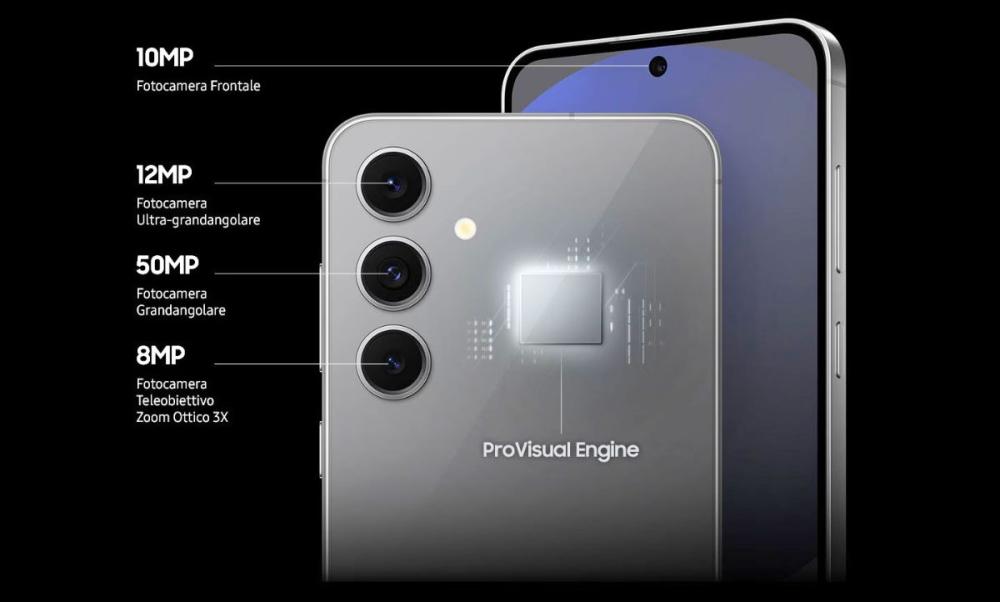 ucură-te de cea mai avansată cameră montată vreodată pe seria Samsung Galaxy S24 FE.