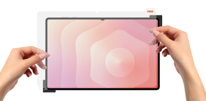 folie protectiva samsung galaxy tab s11 ultra este usor de montat