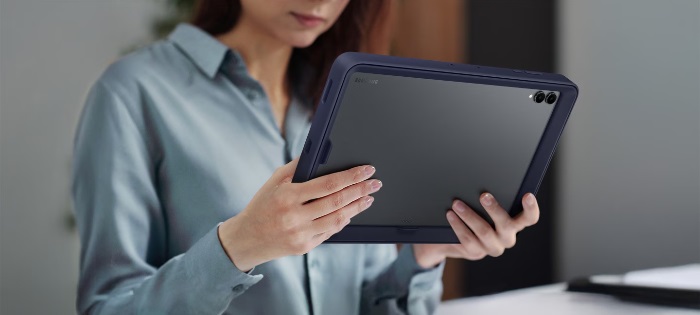 husa frame cover samsung galaxy tab s11 ultra este usor de manevrat