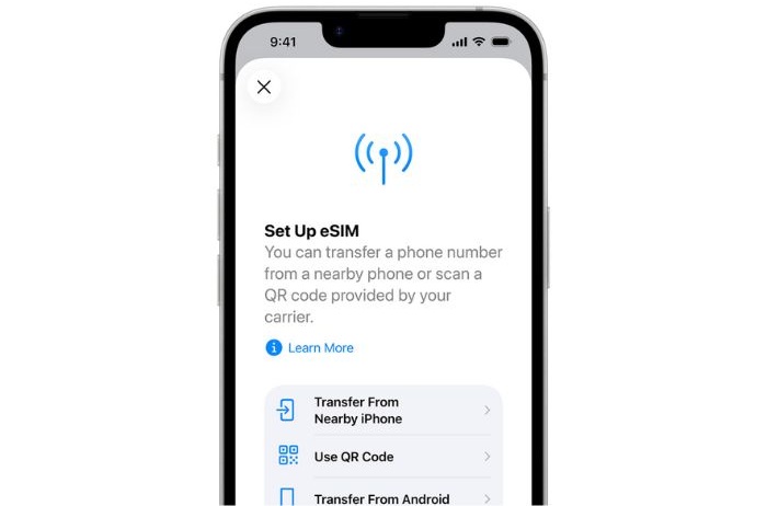 Apple iPhone 17e e sim