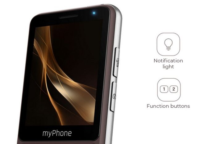 myPhone Bueno Seniori LTE butoane rapide