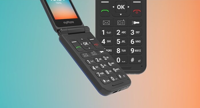 myPhone FLIP LTE, Dual SIM butoane cu scurtaturi