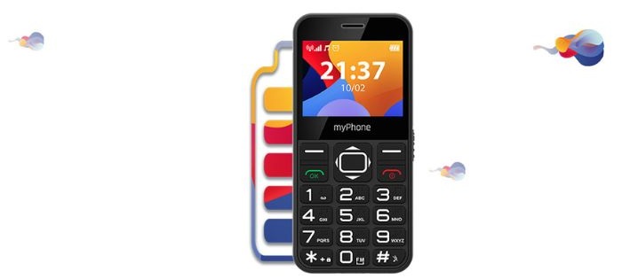 telefon halo 3 seniori baterie 