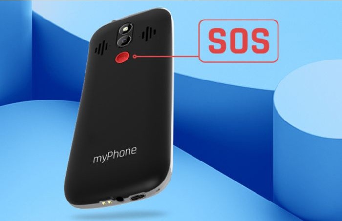 myPhone Halo 4 Dual Sim LTE buton sos