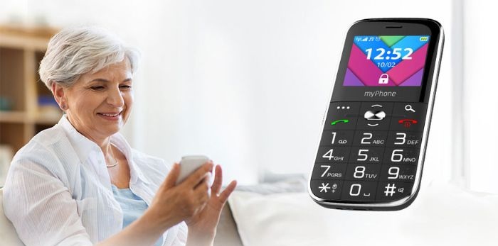 myphone halo c pentru seniori taste mari