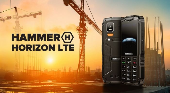myPhone Hammer Horizon Dual SIM design modern