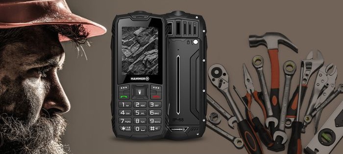 myPhone Hammer ROCK Dual SIM radio fara casti