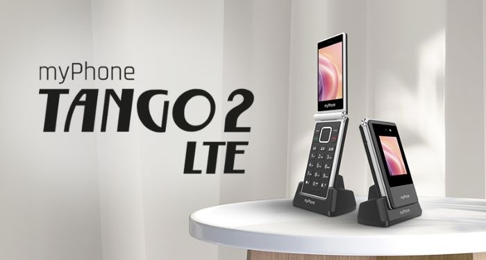 myPhone Tango 2 Flip LTE design modern