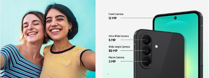 telefonul samsung galaxy a27 5g are camera tripla performanta