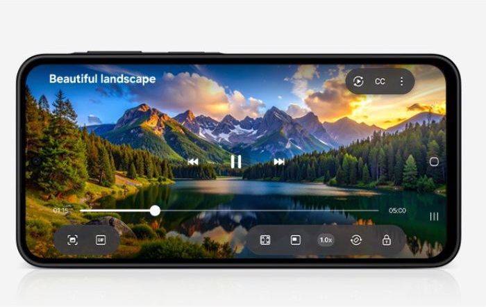 telefonul samsung galaxy a27 5g are un ecran mare si luminos