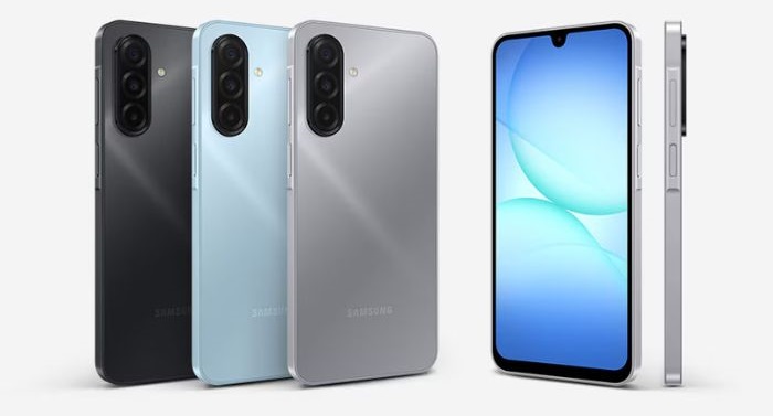 telefonul Samsung Galaxy A17 LTE are design modern