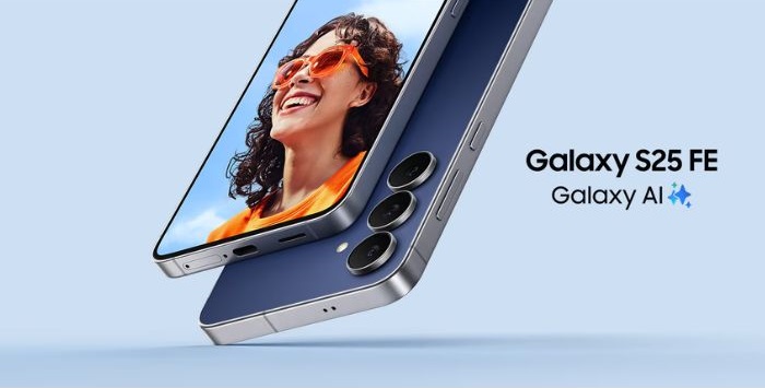 telefon samsung galaxy s25 fe design impresionant