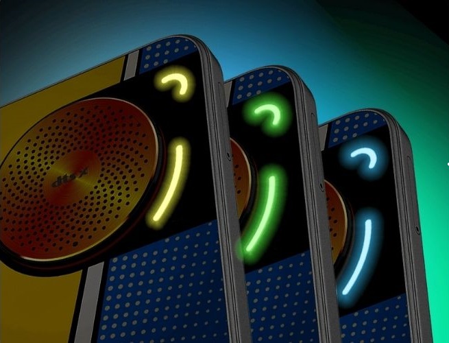 functia AI Melody a telefonului ZTE nubia Music 2 sincronizeaza luminile cu muzica