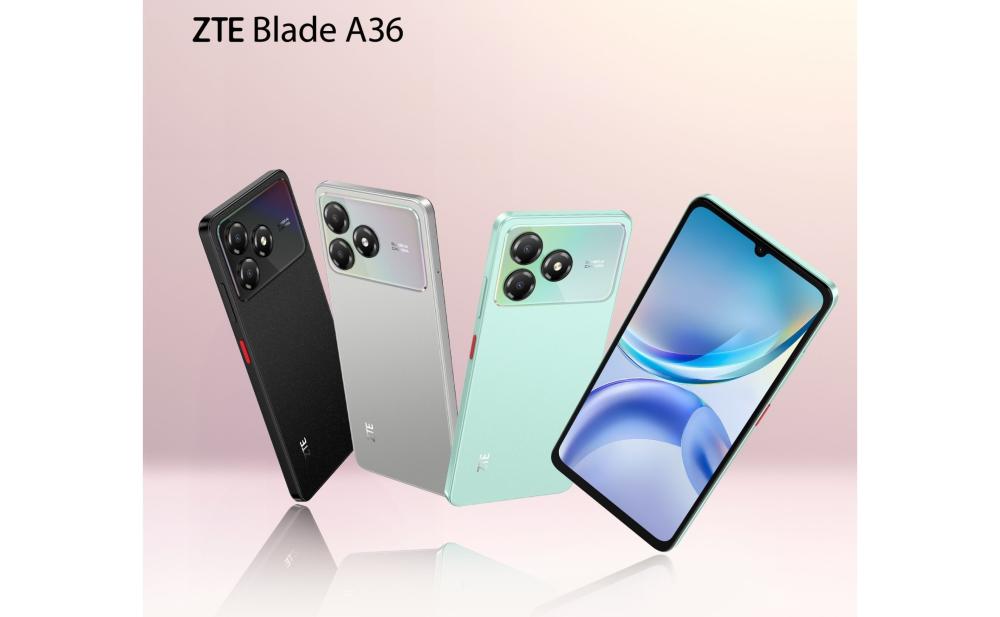 zte balde a36 design modern