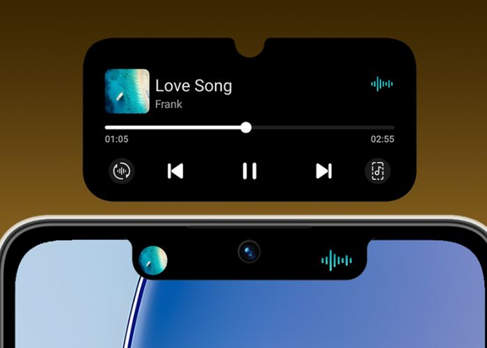telefon zte blade a56 are amprenta sub ecran