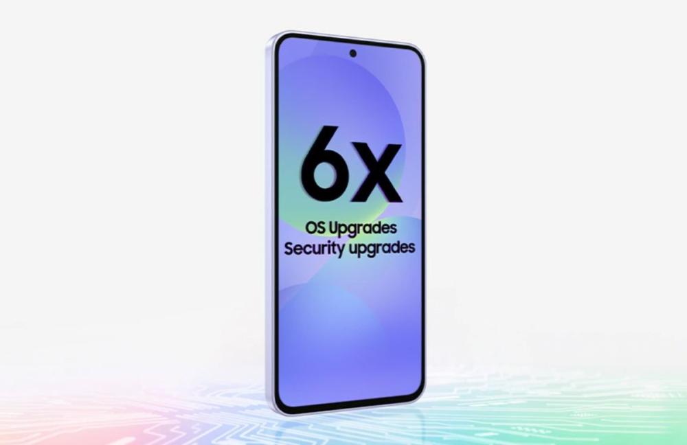 Samsung Galaxy A36 5G este sigur și la zi, datorită celor 6 generații de actualizări ale sistemului de operare.