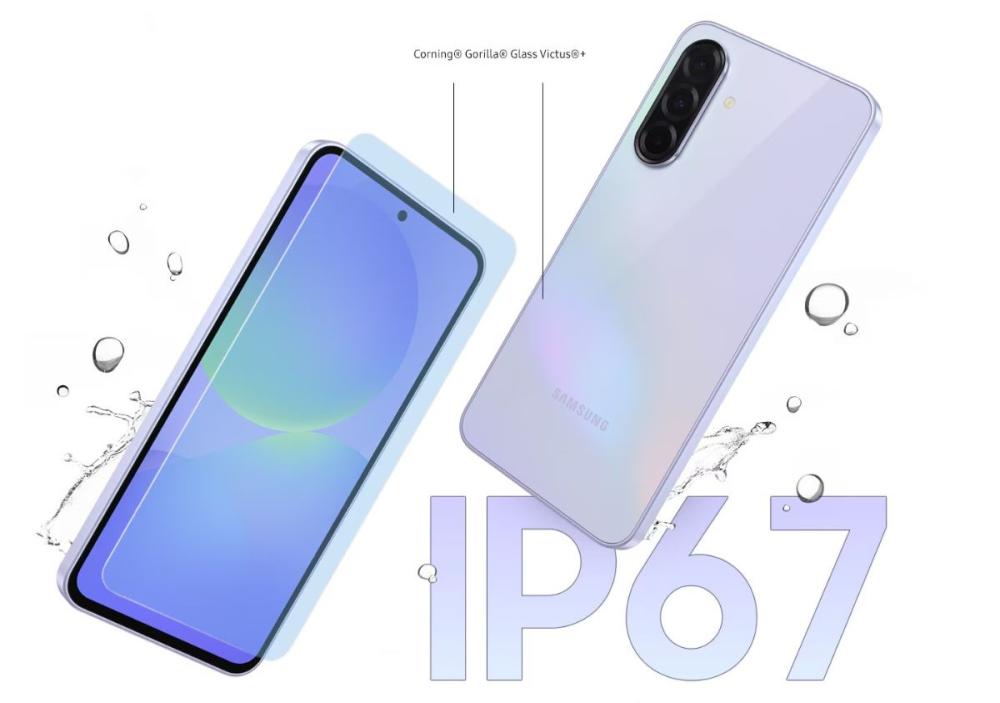 Samsung Galaxy A36 5G este certificat IP68 și rezistă la apă și praf.
