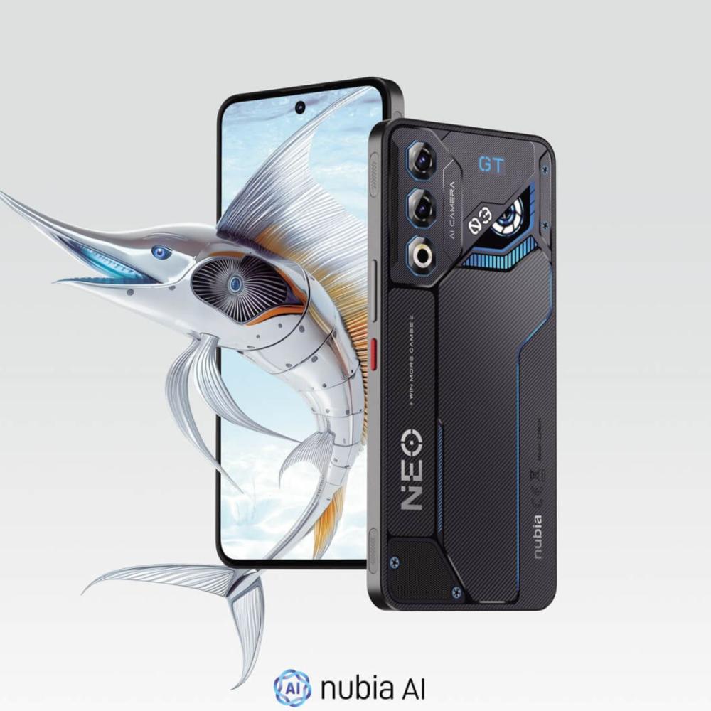 ZTE nubia NEO 3 GT 5G Dual SIM 256GB Interstellar Gray are o performanță supremă și design unic.