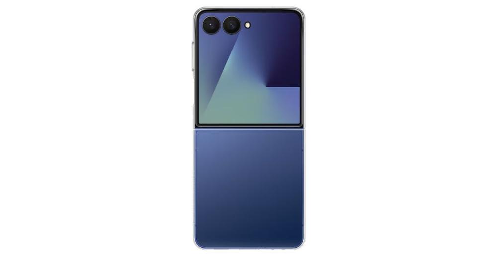 Husa Clear Samsung Galaxy Z Flip7 este concepută pentru a fi aproape invizibilă, datorită design-ului fin și subțire.