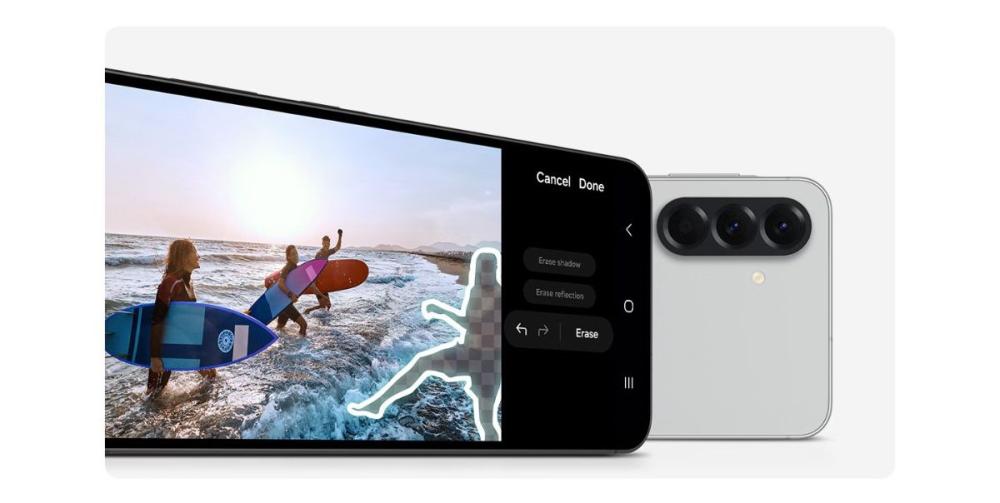 Elimină elementele nedorite cu funcția Object Eraser a telefonului Samsung Galaxy A56 5G Enterprise Edition