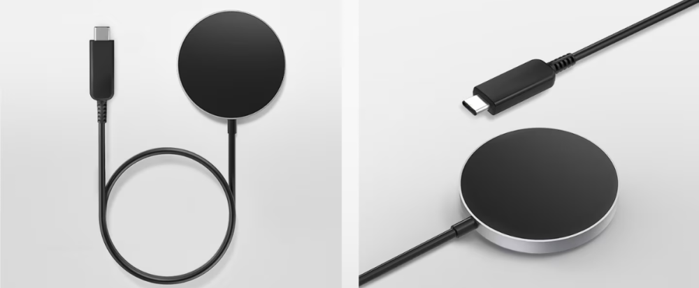  Cablul încărcătorului Wireless Samsung Single Universal Qi2 are o lungime generoasă de 1.5 m.
