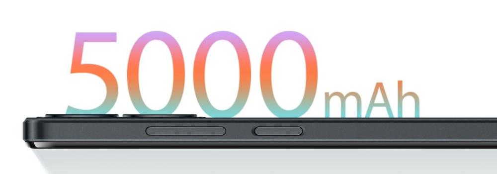 Telefonul ZTE Blade A34 4G Dual SIM 64GB are o baterie impresionantă de 5000mAh.