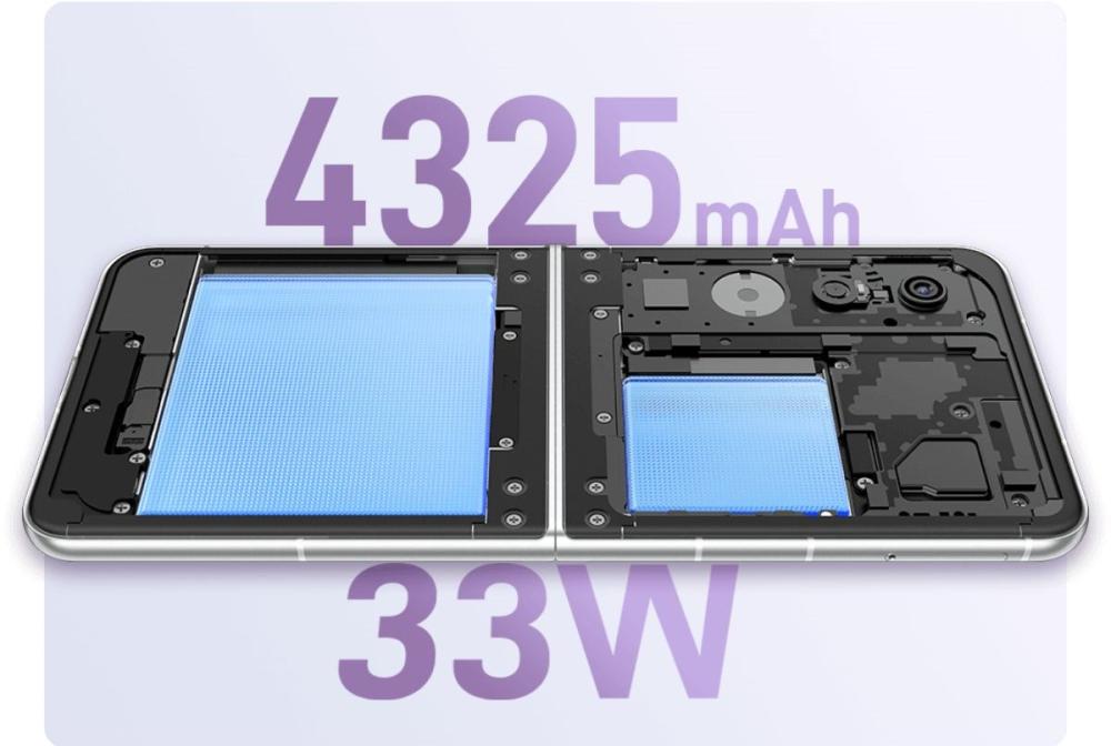 ZTE nubia FLIP 2 5G are bateria generoasă de 4325mAh și încărcarea rapidă de 33W asigură energia necesară pentru întreaga zi.