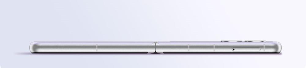 Telefonul pliabil nubia FLIP 2 5G are o grosime de doar 7.2mm când este pliat și cântărind numai 193g.