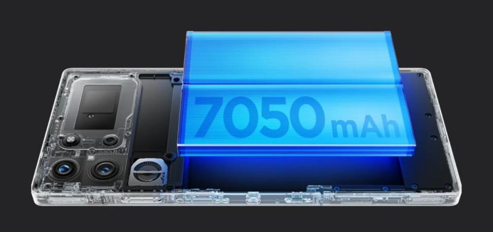 Cu ZTE nubia RedMagic 10 Pro 5G ai acumulator generos de 7050mAh și încărcare rapidă de până la 100W.