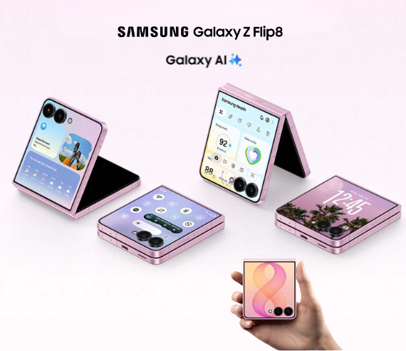 telefon pliabil samsung galaxy z flip8 pe stoc la gsmfit