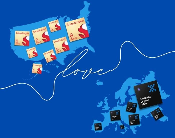 samsung foloseste procesoare snapdragon pe piata americana si procesoare exynos pe piata internationala
