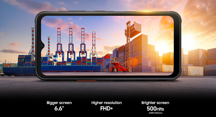 samsung galaxy xcover7 are un ecran mare si perfomant