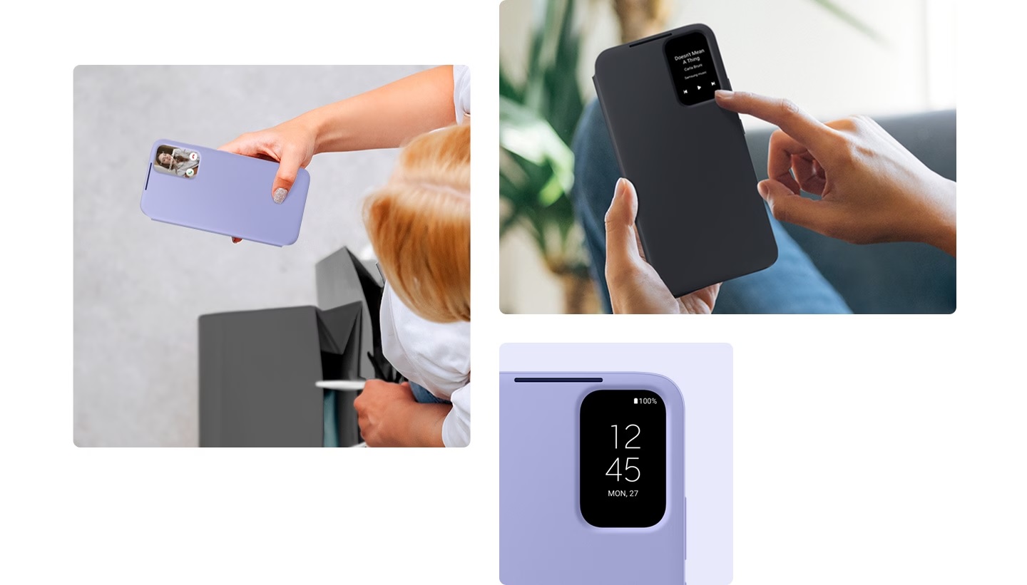 fereastra smart pentru carcasa de tip carte