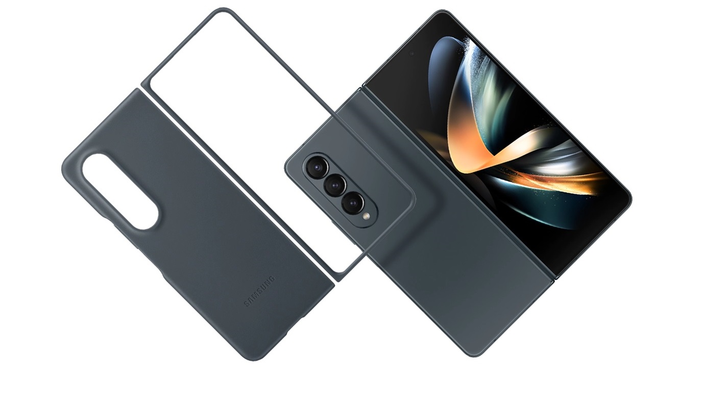 husa piele samsung galaxy z fold 4 f936 design pliabil