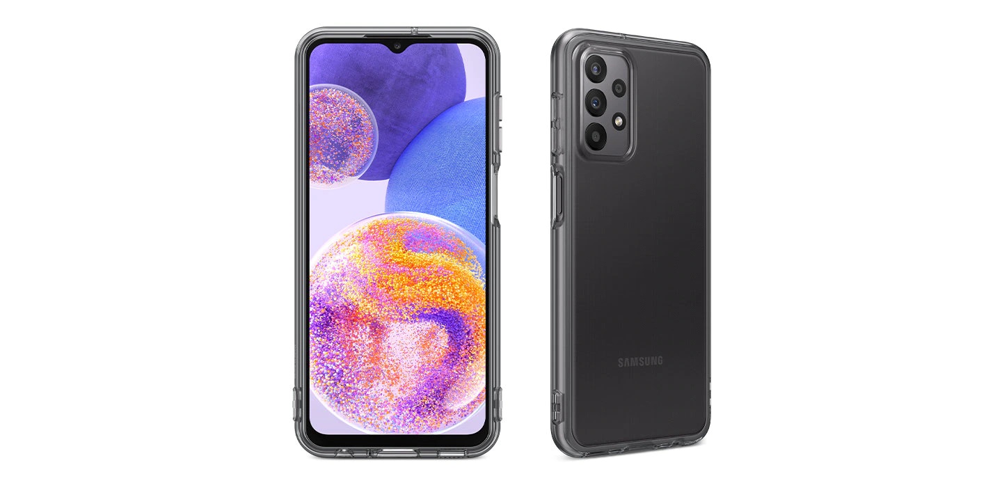 husa soft clear samsung galaxy a23 5g a235 material tpu
